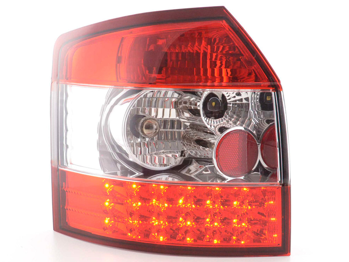 LED Rückleuchten Set Audi A4 Avant Typ 8E 01-02 klar/rot LED Rückleuchten Set Audi A4 Avant Typ 8E 01-02 klar/rot